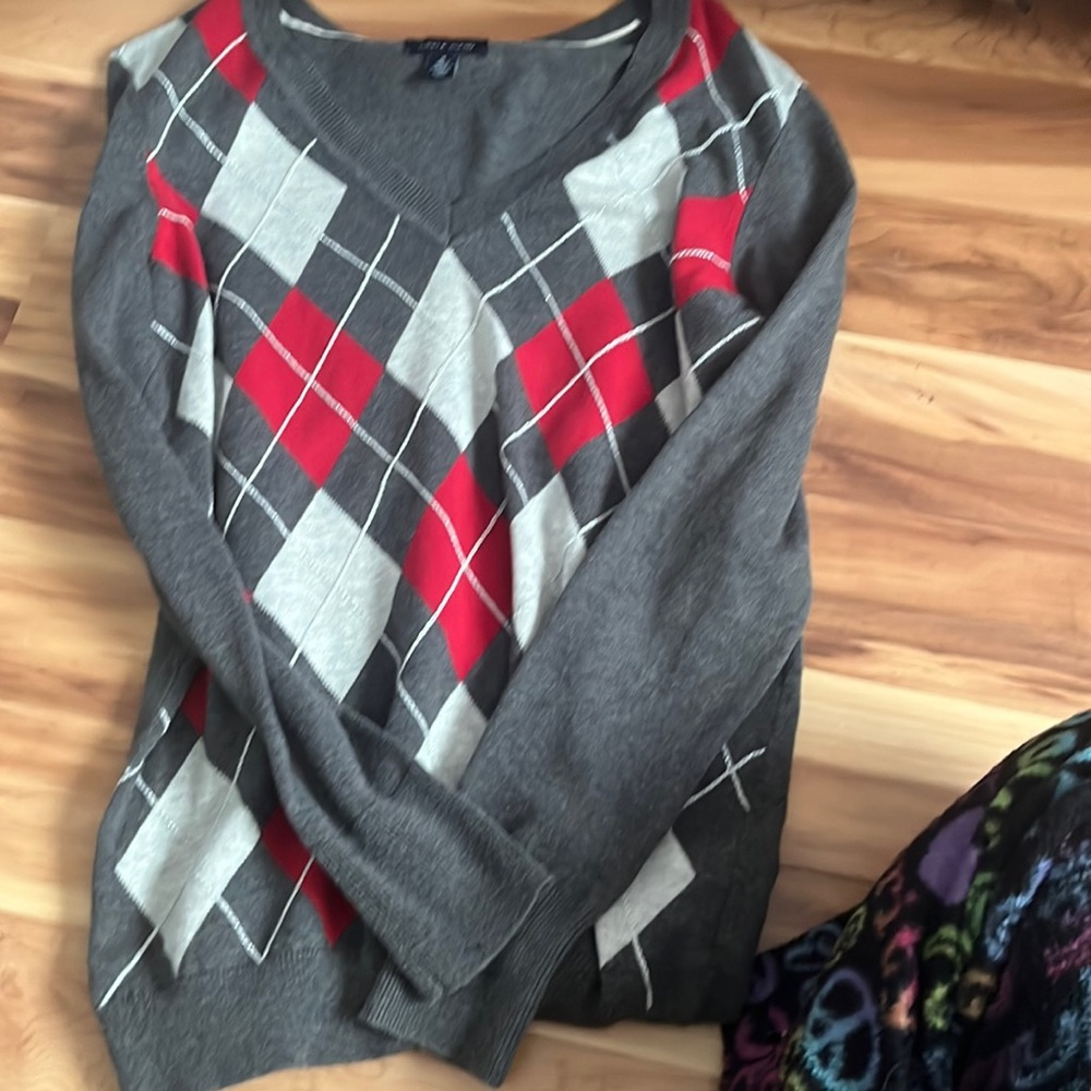 Tommy Hilfiger argyle sweater